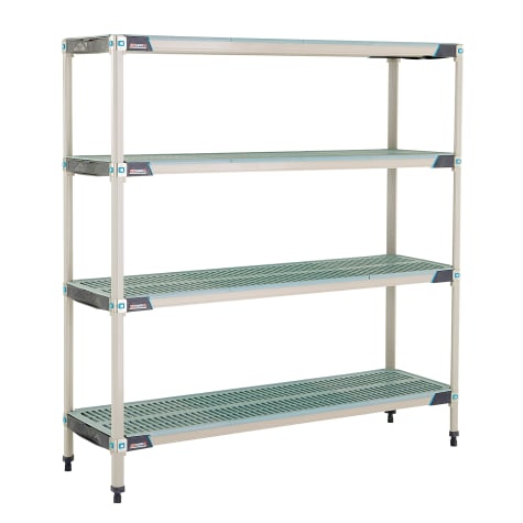 Heavy-Duty Plastic Shelving