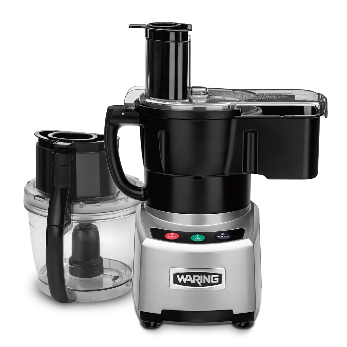 Waring Commercial WFP16SCD 120V 4 Qt Continuous Feed Food Processor